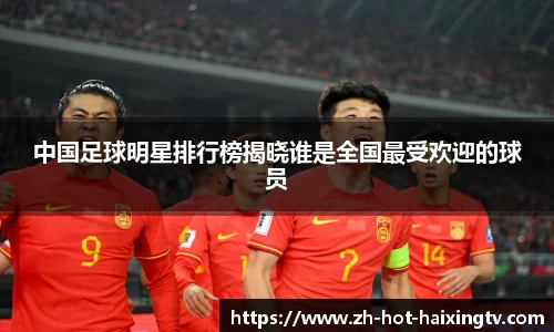 中国足球明星排行榜揭晓谁是全国最受欢迎的球员